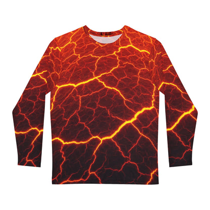 Texas Rigged Tees Molten Magma — Unisex Long Sleeve  (SPF 50+)