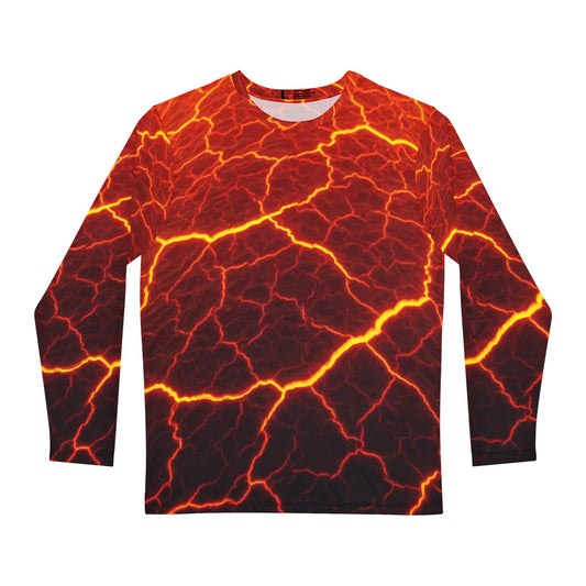Texas Rigged Tees Molten Magma — Unisex Long Sleeve  (SPF 50+)