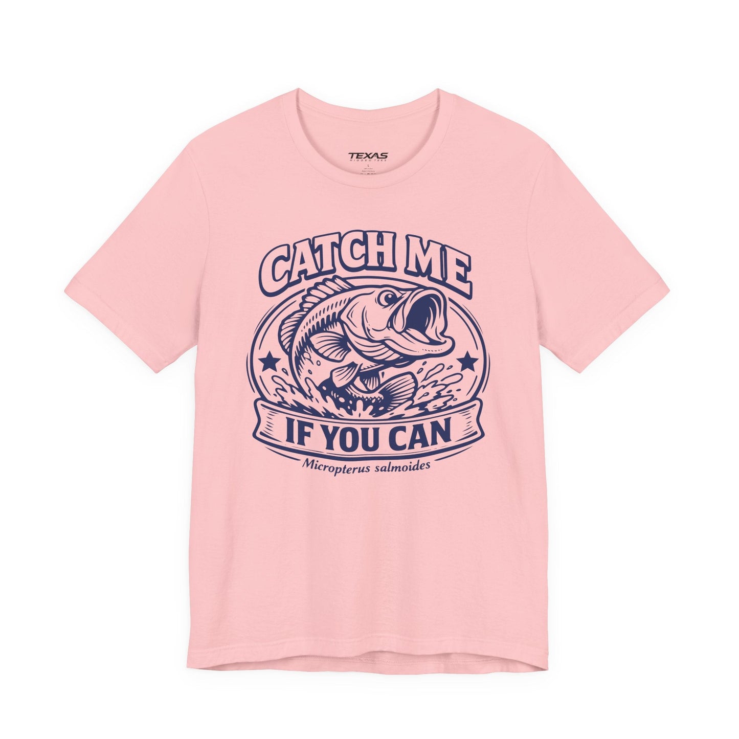 Texas Rigged Tees Catch Me If You Can — Unisex Cotton Tee