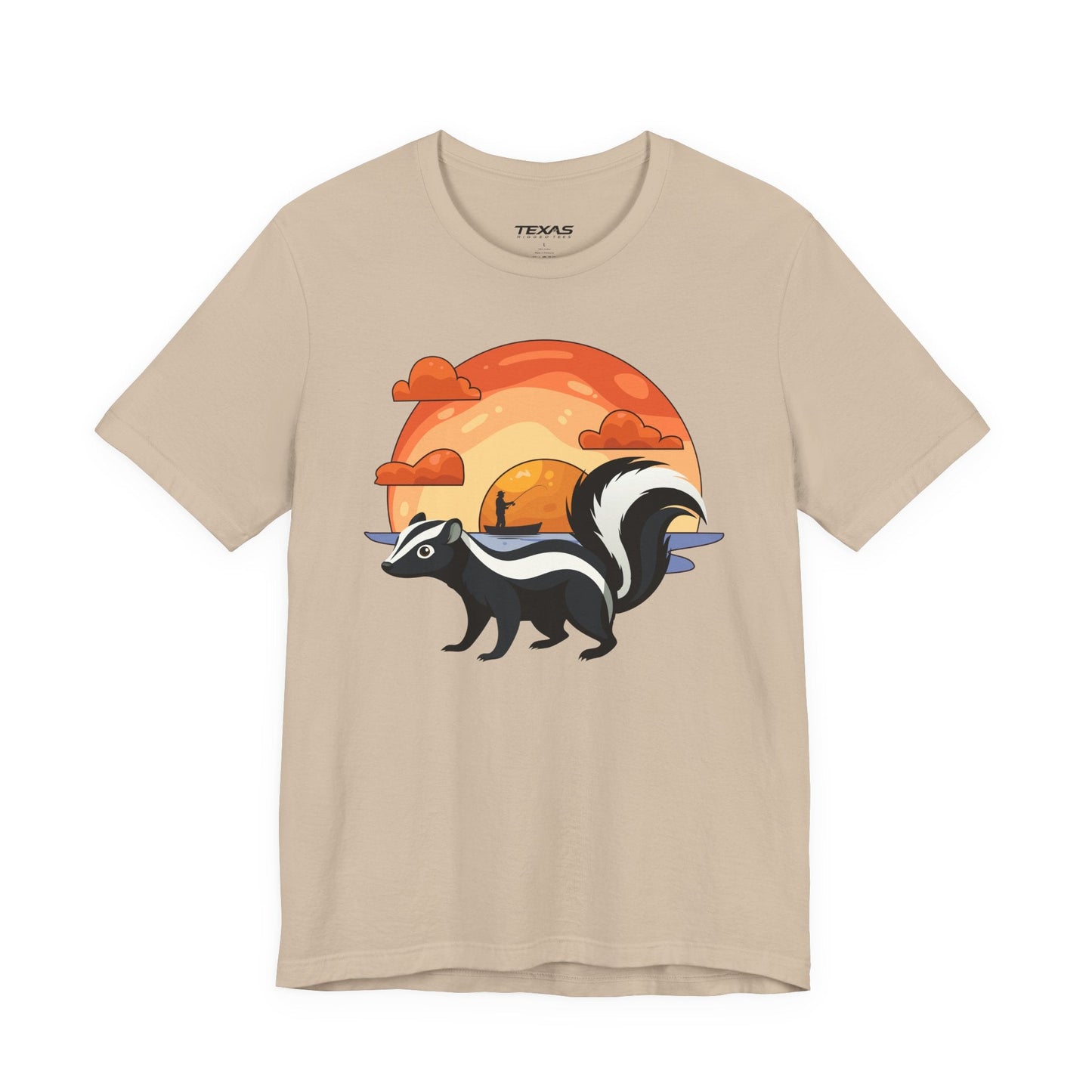 Texas Rigged Tees Skunkset (Boat Edition) — Unisex Cotton Tee