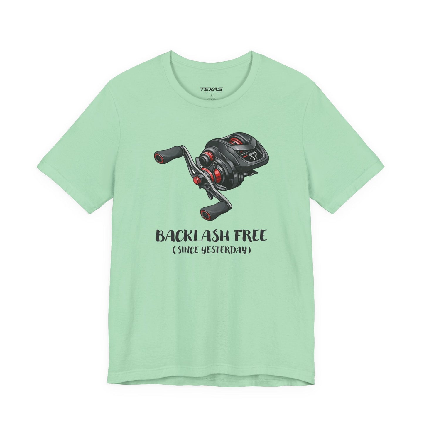 Texas Rigged Tees Backlash Free Since Yesterday — Unisex Cotton Tee