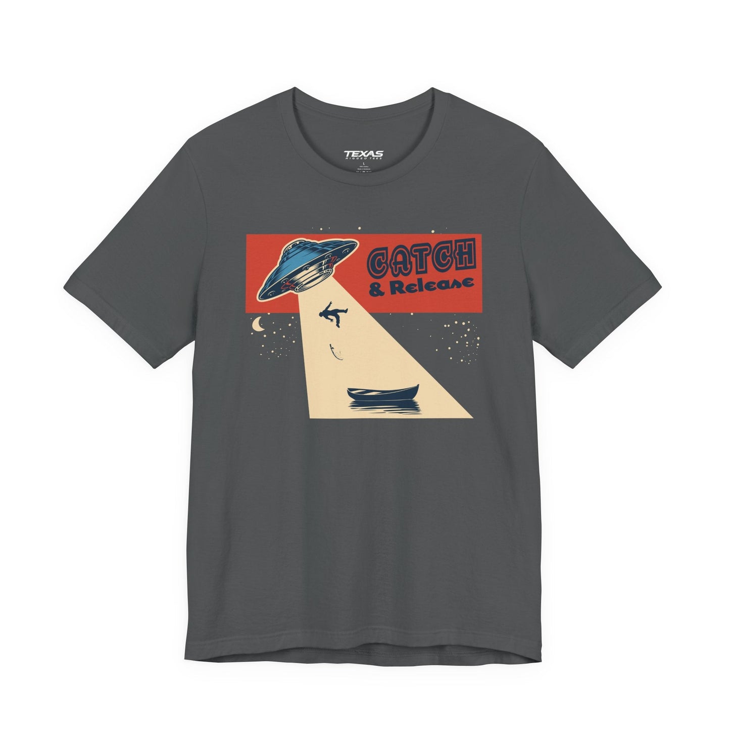 Texas Rigged Tees Catch & Release — Unisex Cotton Tee