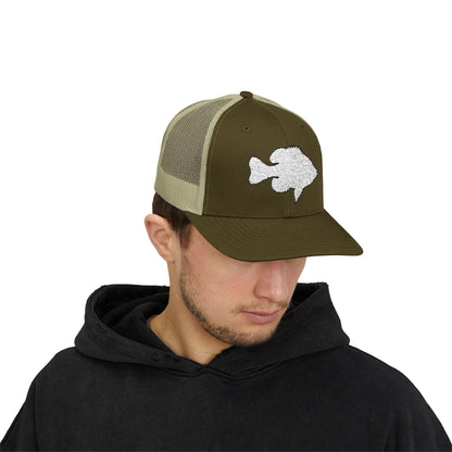 Texas Rigged Tees Bluegill Silhouette — Embroidered Baseball Cap