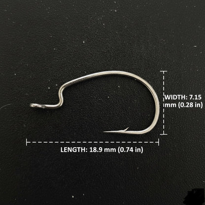 Creek Life Lure Co. Micro EWG Hooks (10 Pack)