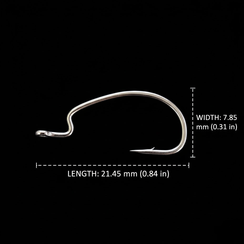 Creek Life Lure Co. Micro EWG Hooks (10 Pack)