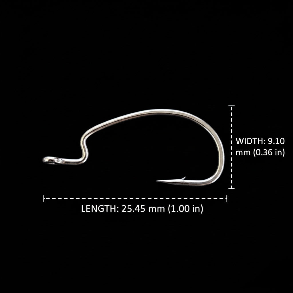 Creek Life Lure Co. Micro EWG Hooks (10 Pack)