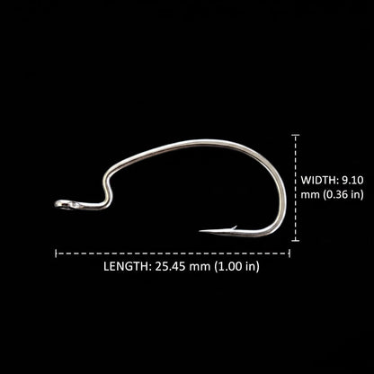 Creek Life Lure Co. Micro EWG Hooks (10 Pack)