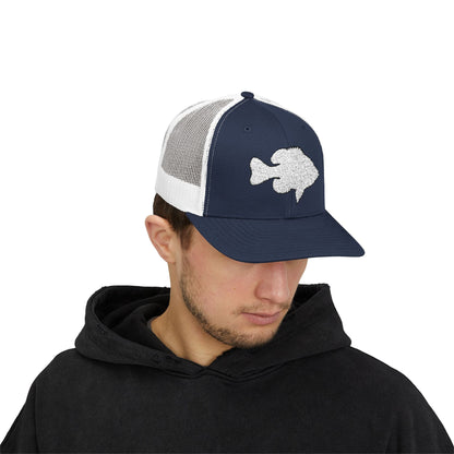 Texas Rigged Tees Bluegill Silhouette — Embroidered Baseball Cap