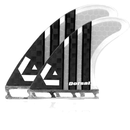 DORSAL Surfboard Fins Quad 4 Set Future Compatible