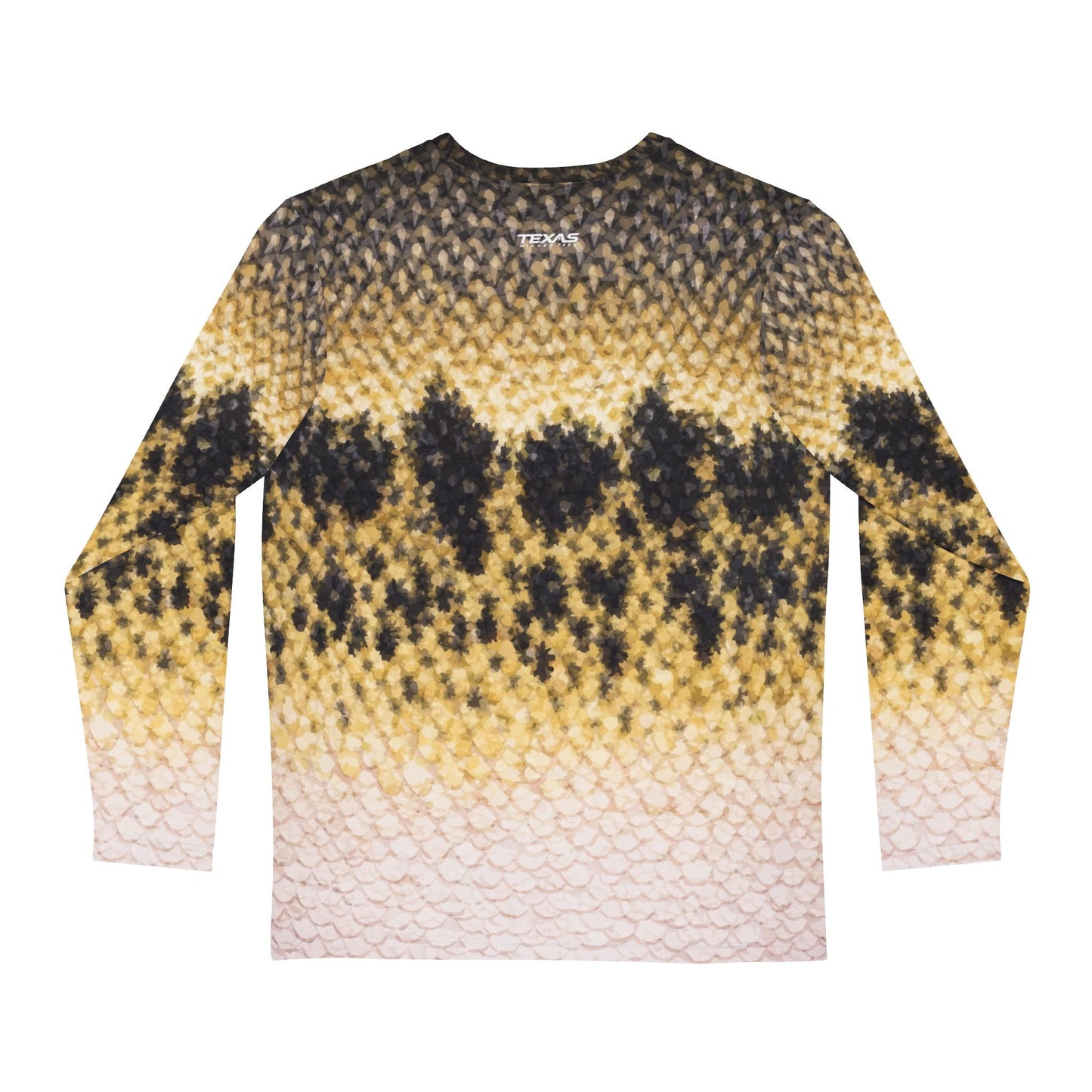 Texas Rigged Tees Largemouth Bass — Unisex Long Sleeve  (SPF 50+)