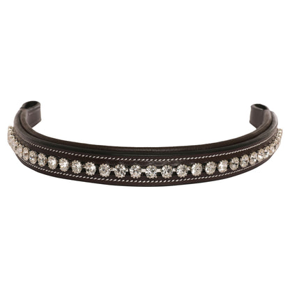 Bridles & Reins ExionPro Elegant & Attractive White Crystal Browband