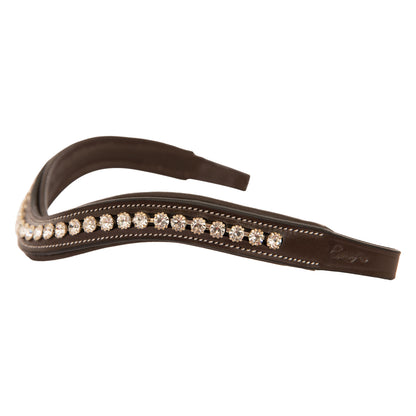 Bridles & Reins ExionPro Elegant & Attractive White Crystal Browband