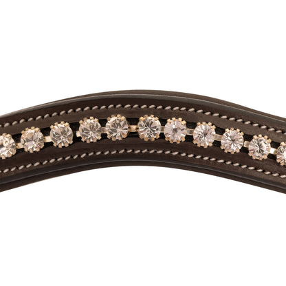 Bridles & Reins ExionPro Elegant & Attractive White Crystal Browband