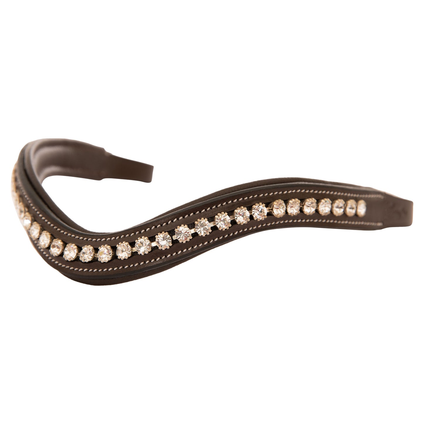 Bridles & Reins ExionPro Elegant & Attractive White Crystal Browband