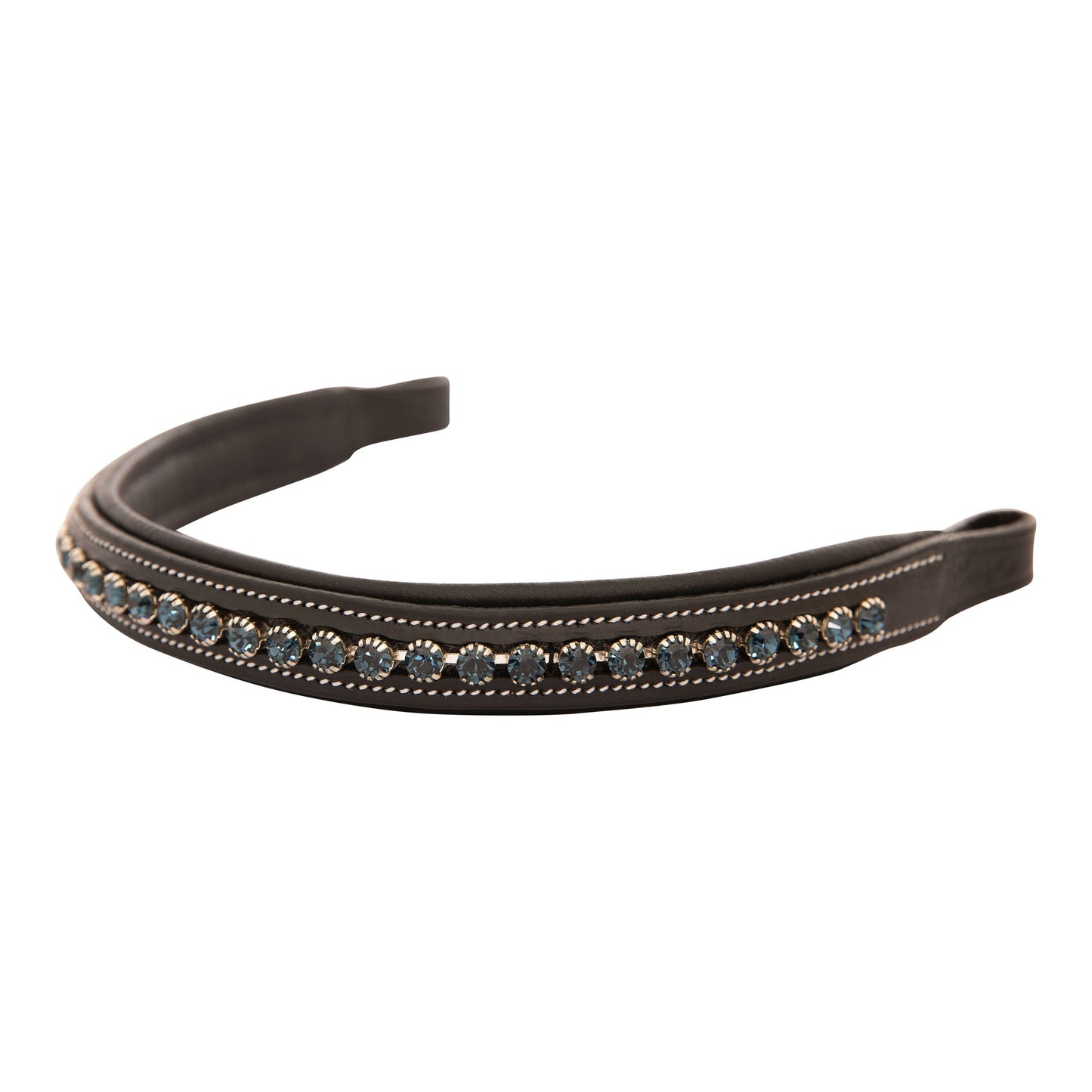 Bridles & Reins ExionPro Montana Blue Crystal Browband