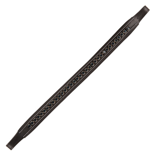 Bridles & Reins ExionPro Montana Blue Crystal Browband