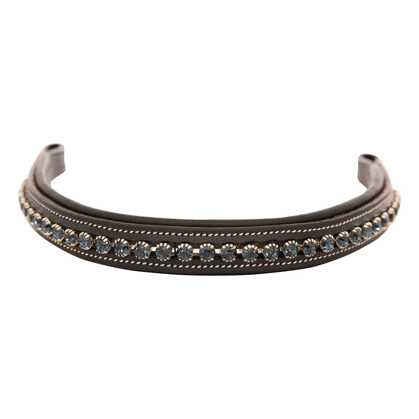 Bridles & Reins ExionPro Montana Blue Crystal Browband