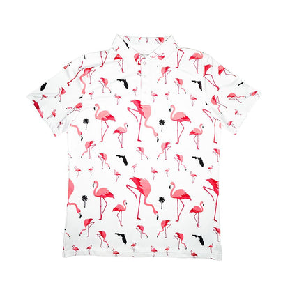 1803 Golf Florida Flamingo Golf Shirt - Angler's Pro Tackle & Outdoors