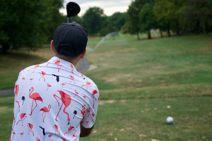 1803 Golf Florida Flamingo Golf Shirt - Angler's Pro Tackle & Outdoors