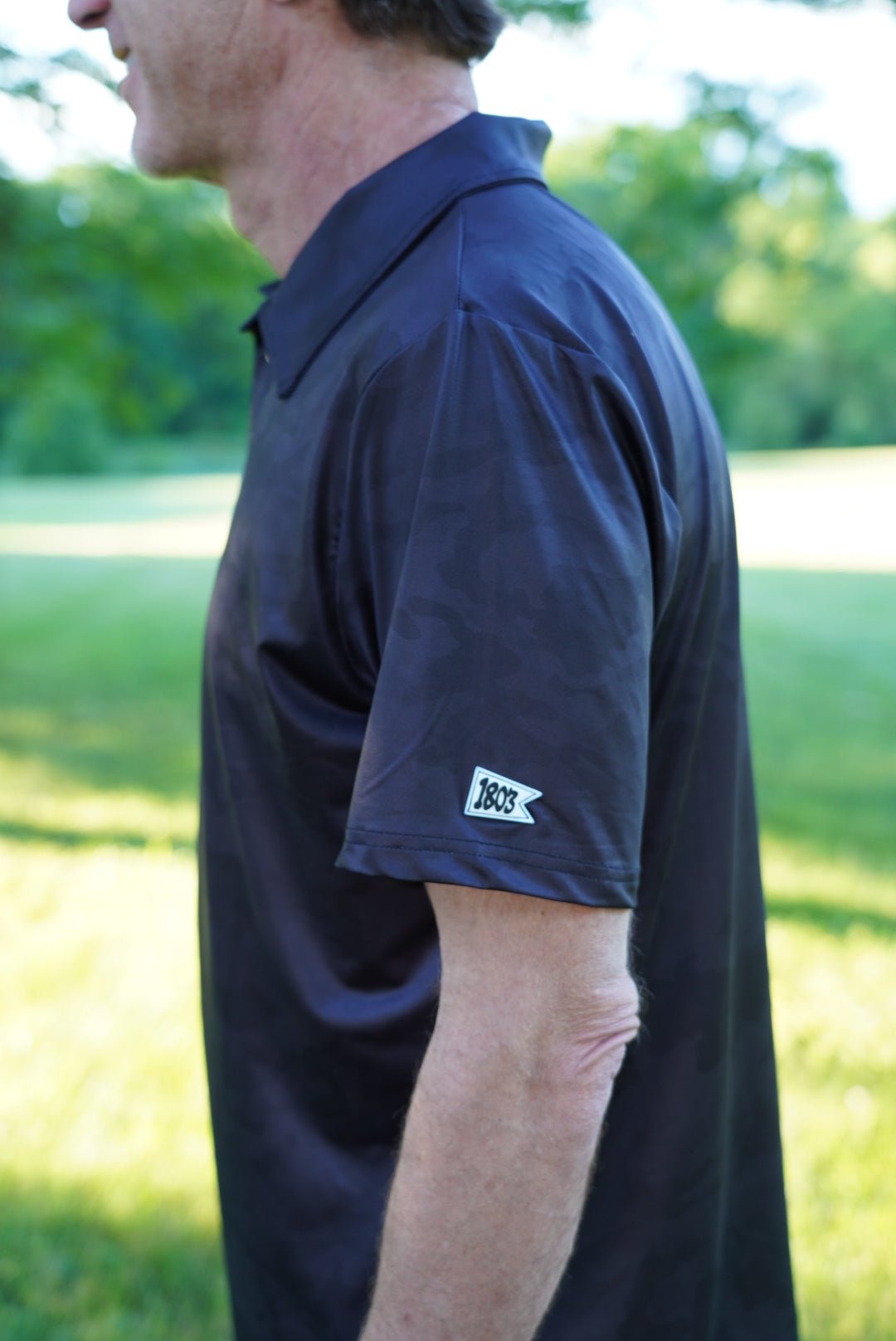1803 Golf Midnight Camo Polo - Angler's Pro Tackle & Outdoors