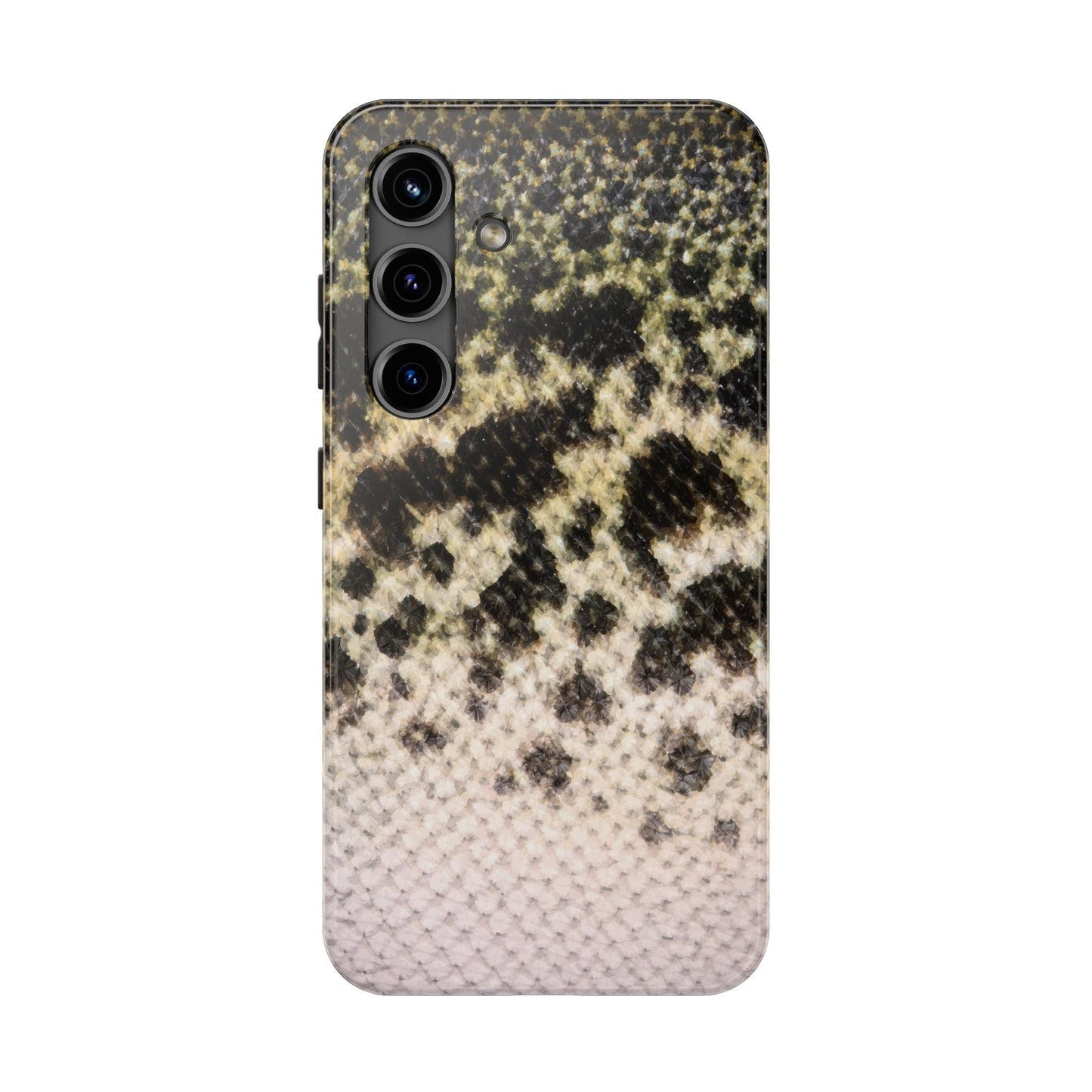 Texas Rigged Tees Black Crappie — Tough Phone Case