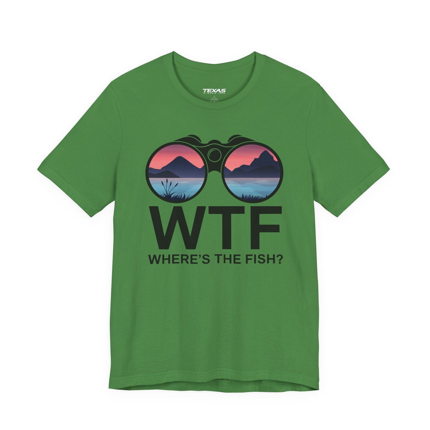 Texas Rigged Tees Where’s the Fish? — Unisex Cotton Tee