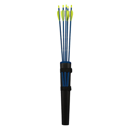 Genesis Mini, Youth Compound Bow and Arrow Kit with Quiver, Right Handed, Blue