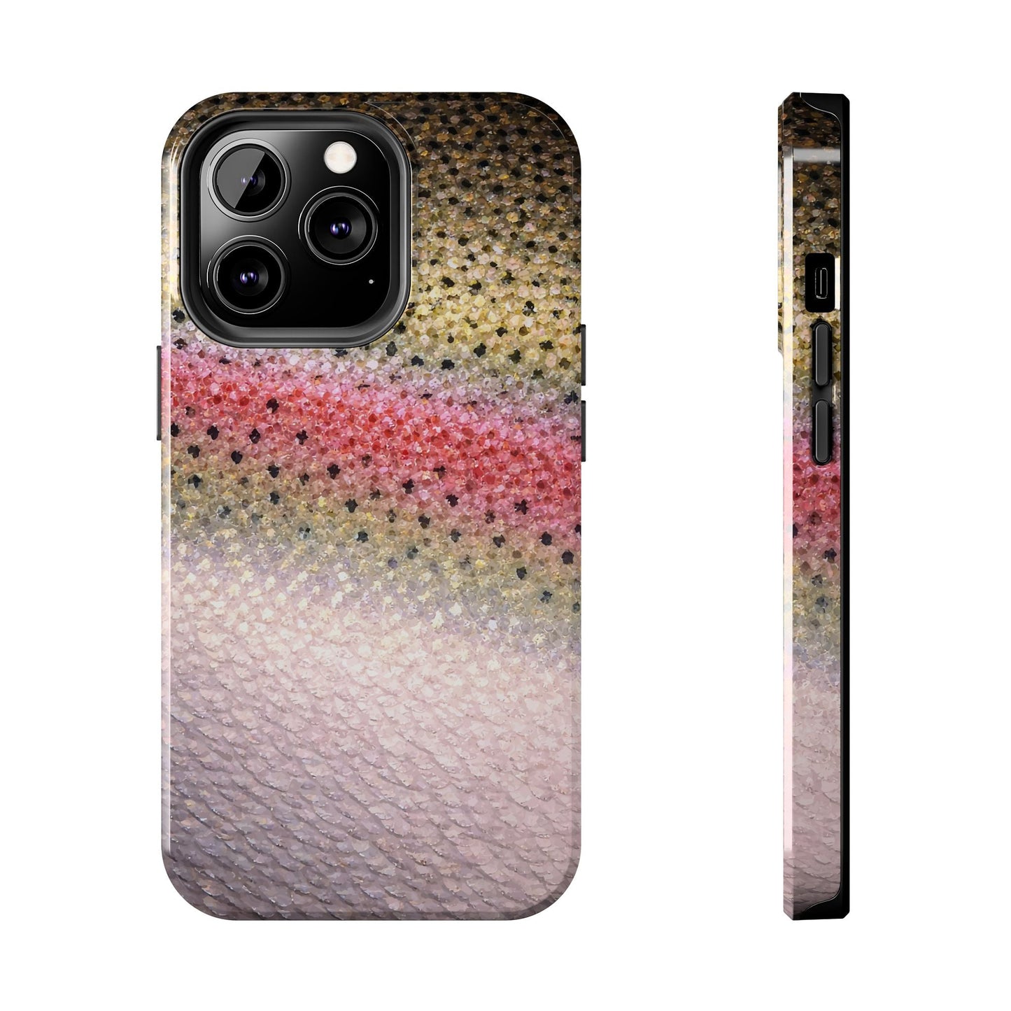 Texas Rigged Tees Rainbow Trout — Tough Phone Case