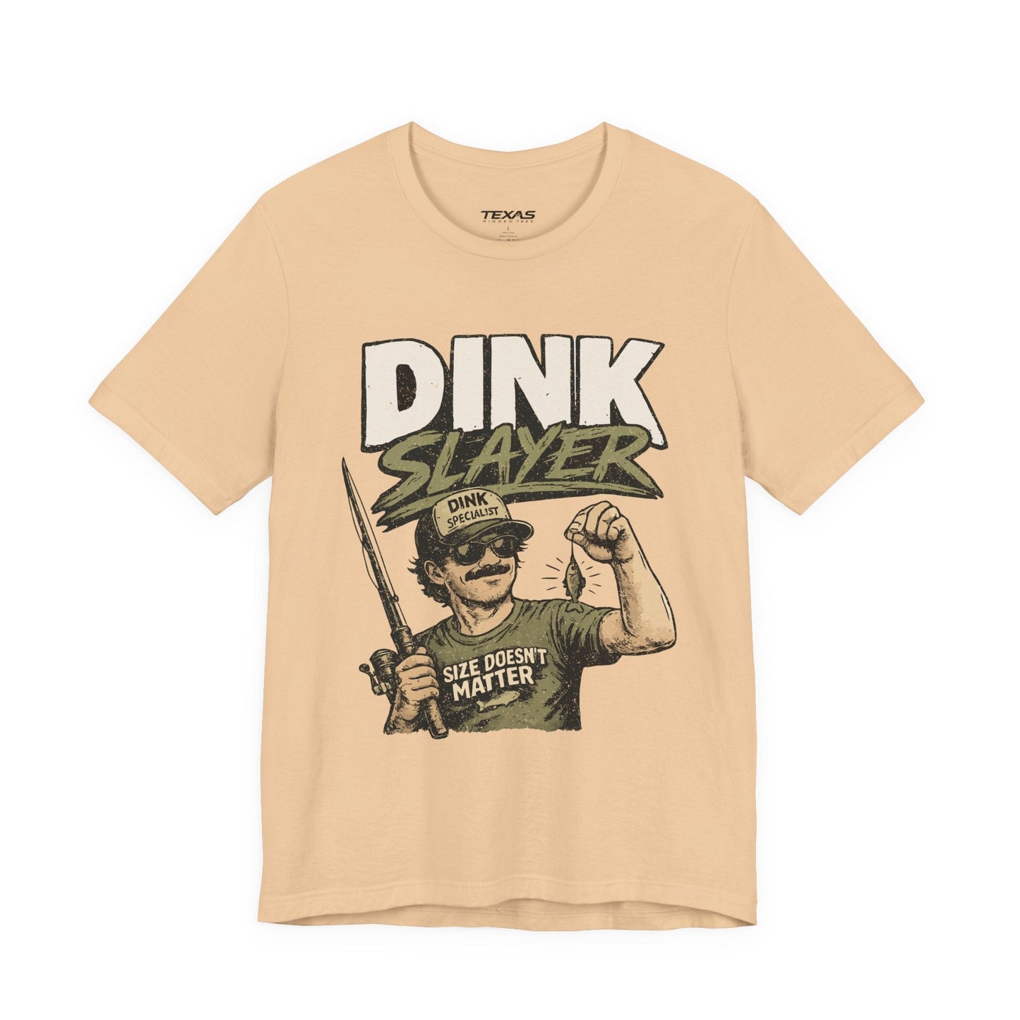 Texas Rigged Tees Dink Slayer — Unisex Cotton Tee