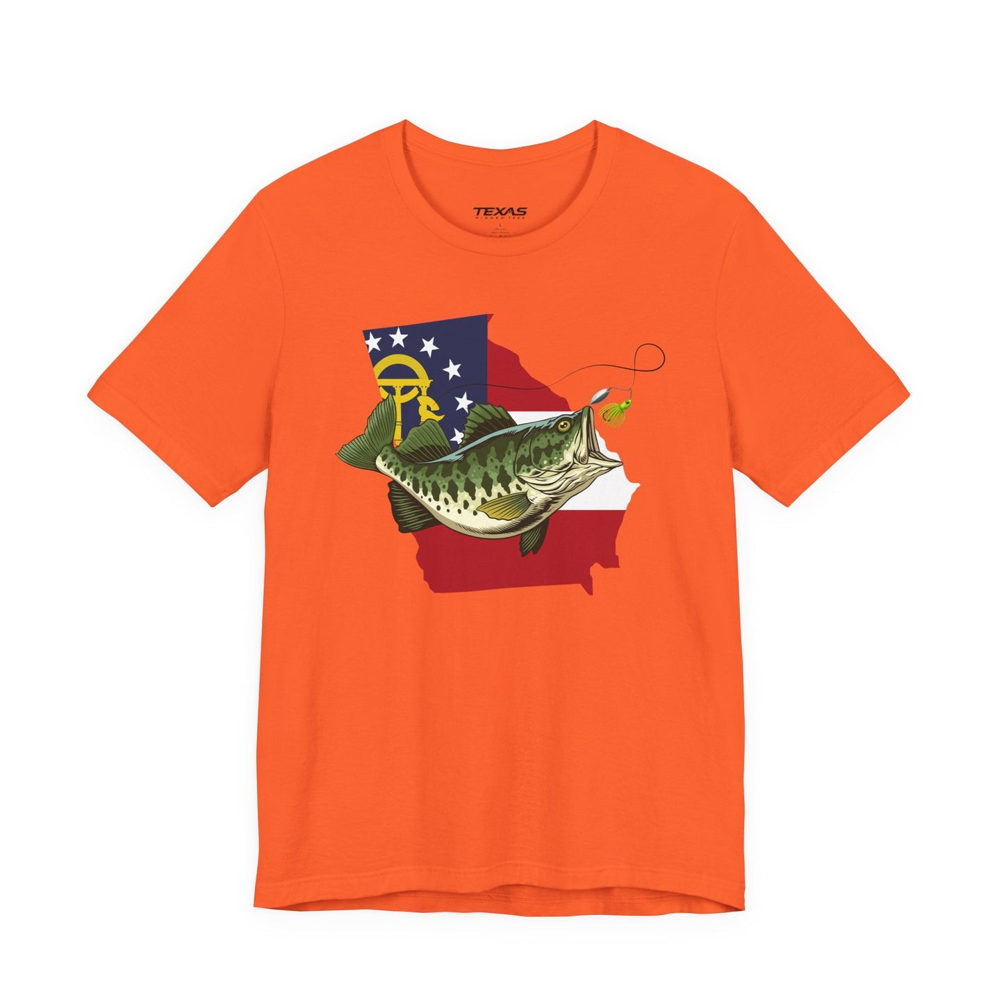 Texas Rigged Tees Sweet Georgia Bass — Unisex Cotton Tee