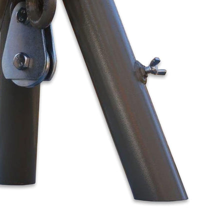 Boss Buck BB-1-TPH2 Heavy Duty Steel Tripod Header with 1000 Pound Pulley System