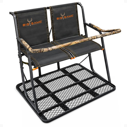 Big Game Spector XT 17 Foot 2 Person Deer Hunting Ladder Climbing Tree Stand