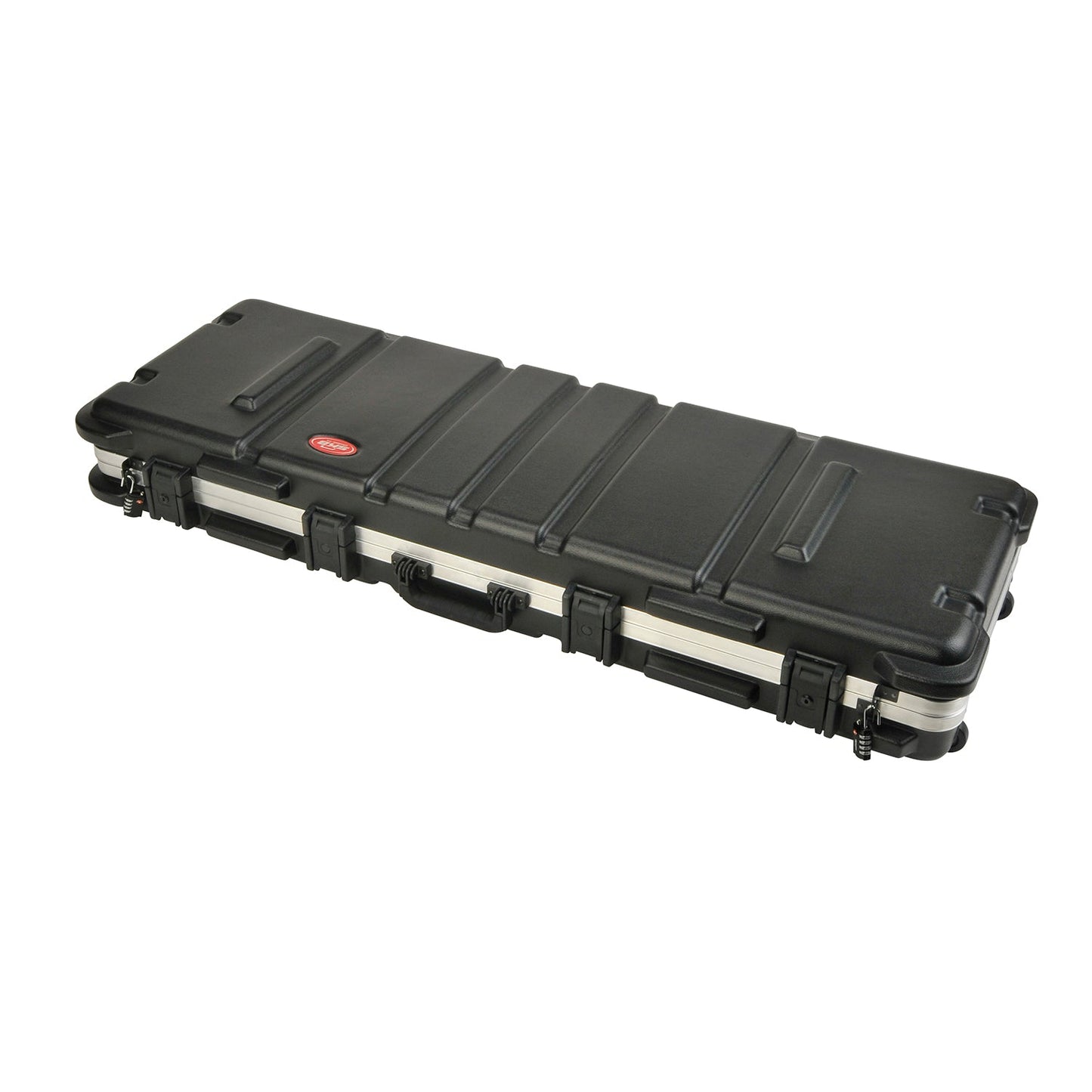 SKB Cases 2SKB-5014 Hard Exterior Waterproof ATA 50-Inch Double Bow Case, Black
