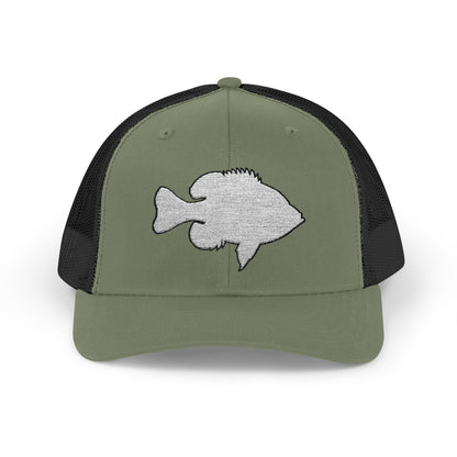 Texas Rigged Tees Bluegill Silhouette — Embroidered Baseball Cap