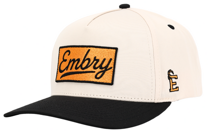 Embry Outdoors Cream/Black - Logo Patch