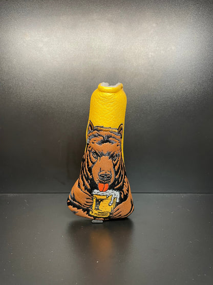 ParWestGolf Barrel Drinking Skeleton Magnetic Headcover