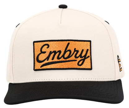 Embry Outdoors Cream/Black - Logo Patch