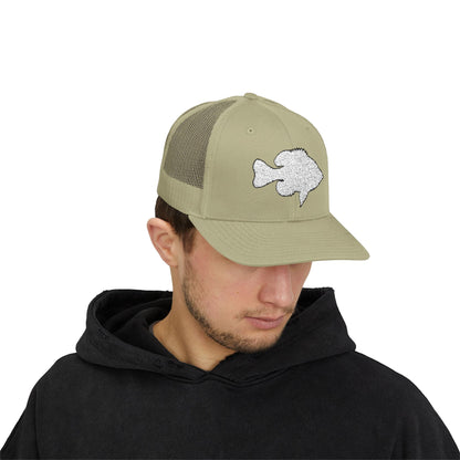 Texas Rigged Tees Bluegill Silhouette — Embroidered Baseball Cap