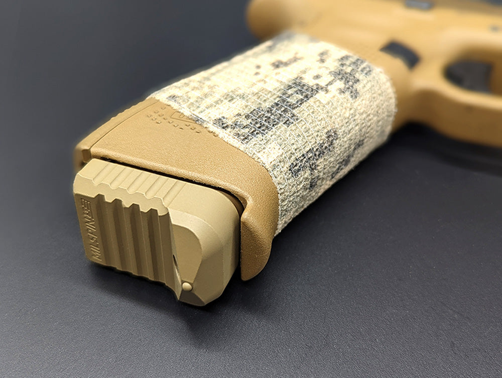 MILSPIN Magazine Base Plate Window Breaker (Patent Pending)