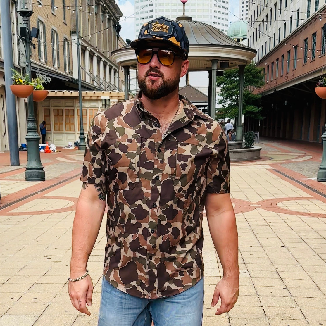 Cowboy Revolution NOLA Black Patch “Cowboy Hat” - Performance Rope Hat