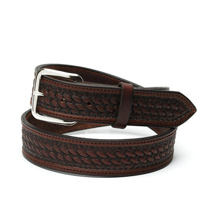 Texas Saddlery Chocolate Basket Stamped