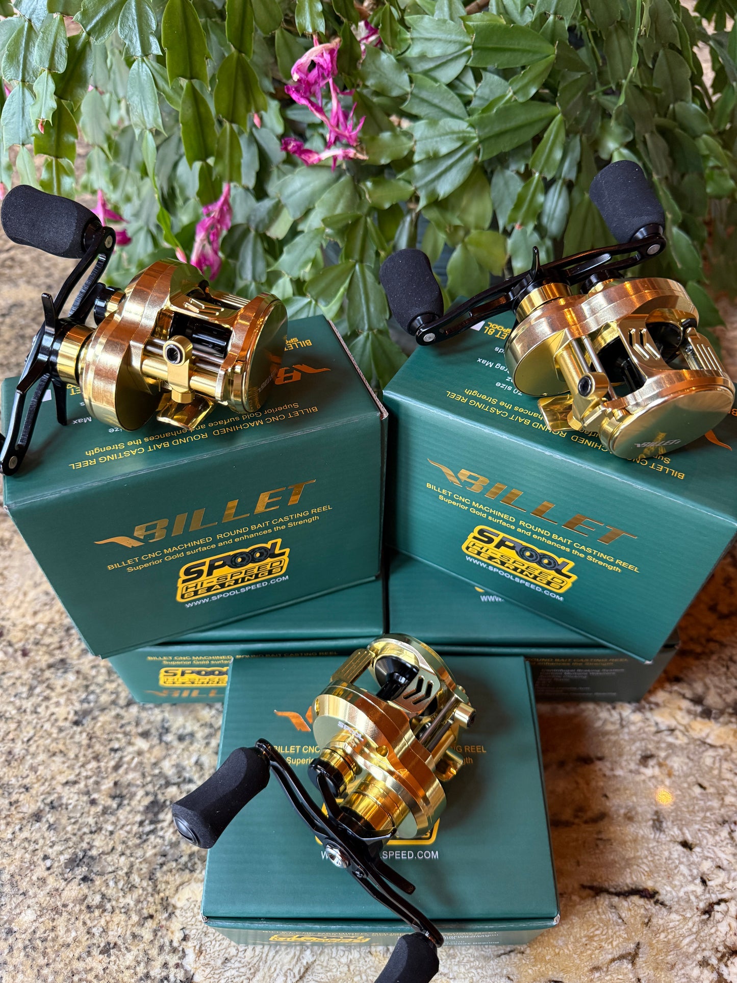 Hi-Speed Spool Speed “Billet” Reel