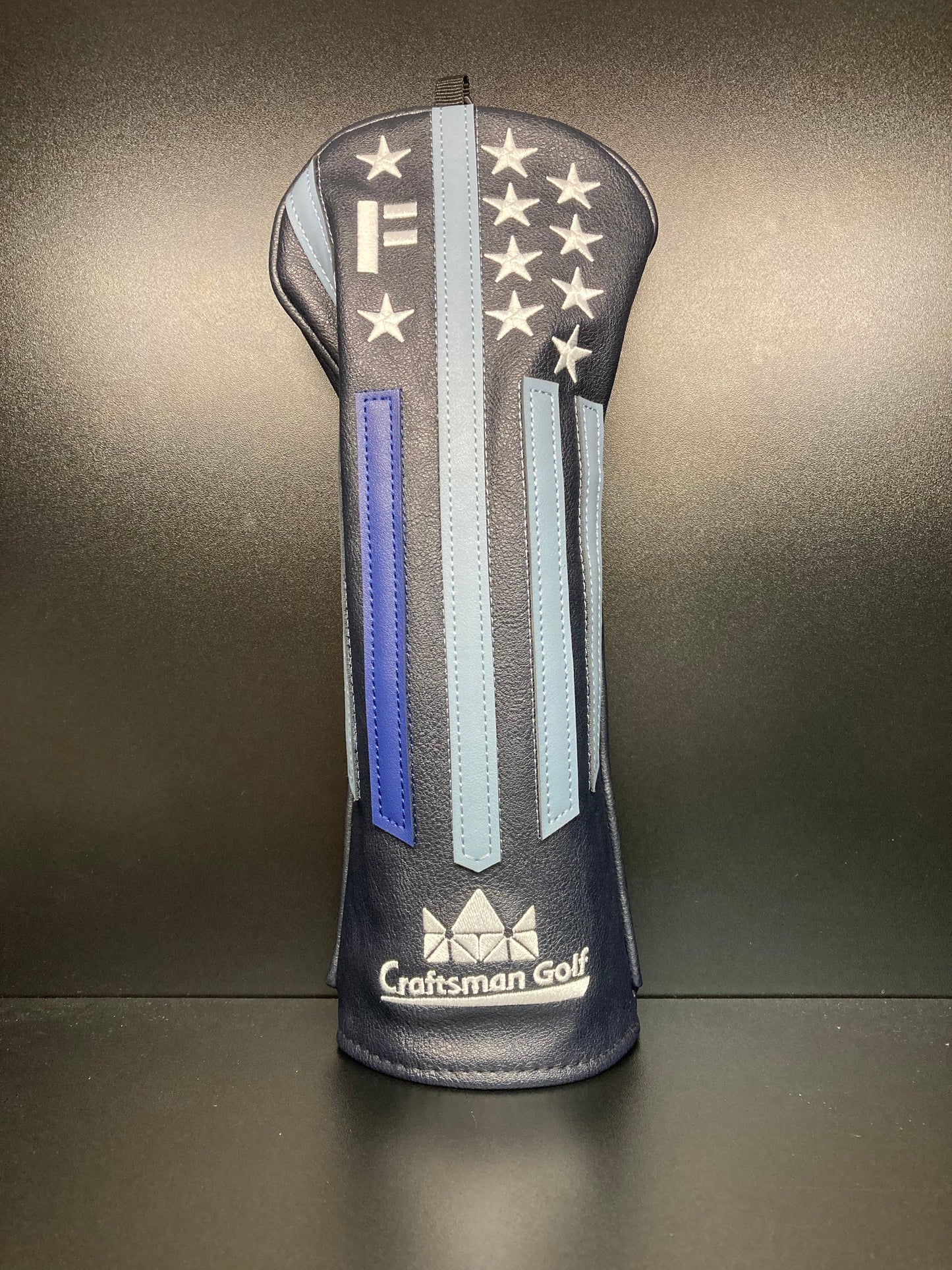 ParWestGolf Thin Blue Line USA Flag Headcover