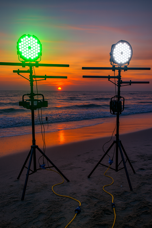 Under Water Green Fishing Lights Laser Super Spot 2000 Overhead LED Light