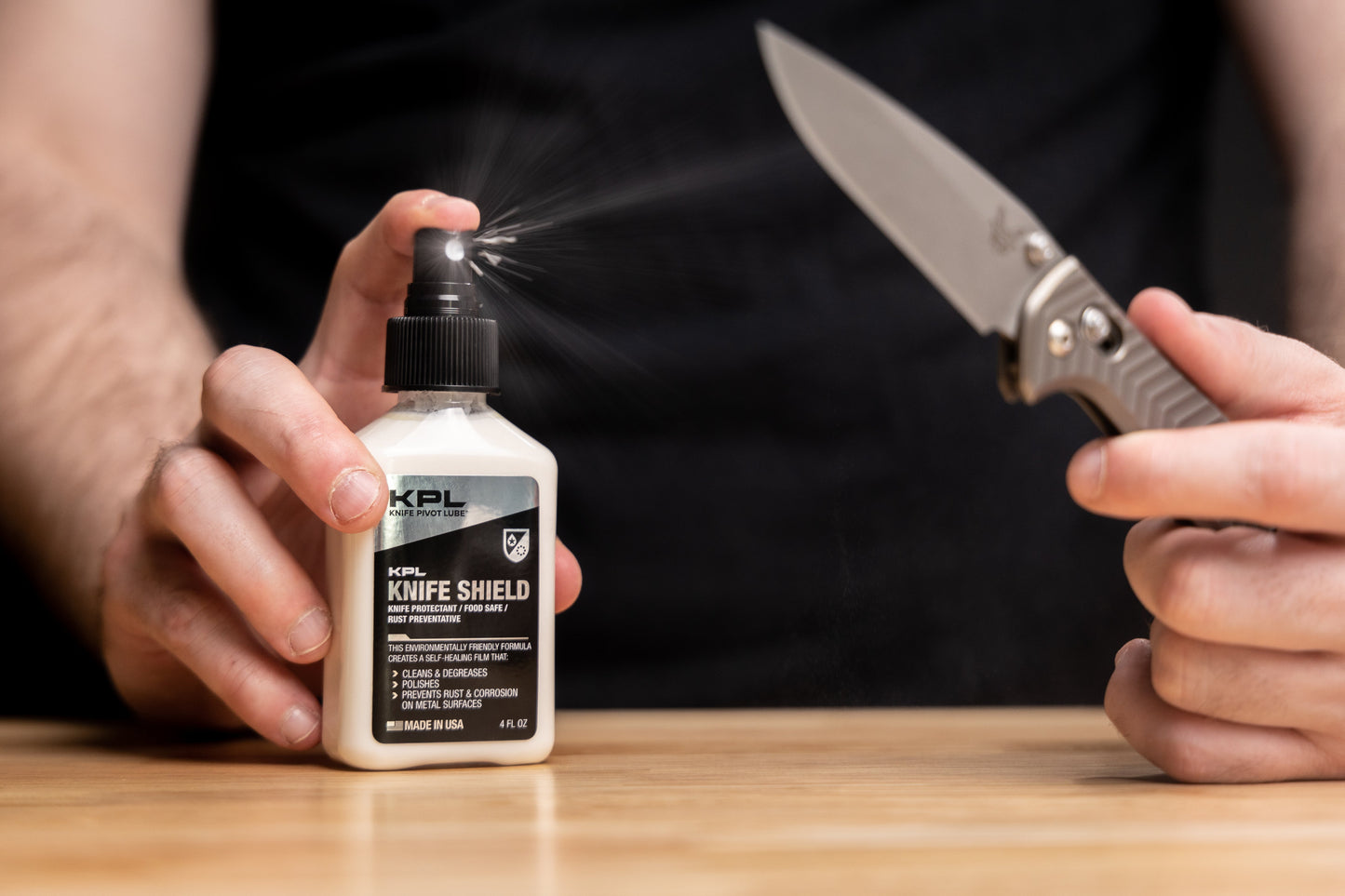 KPL Knife Shield - Corrosion Preventive Knife Cleaner
