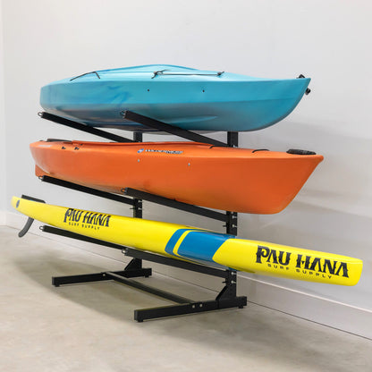 StoreYourBoard - Freestanding G-Watersport | 3 Level | Black
