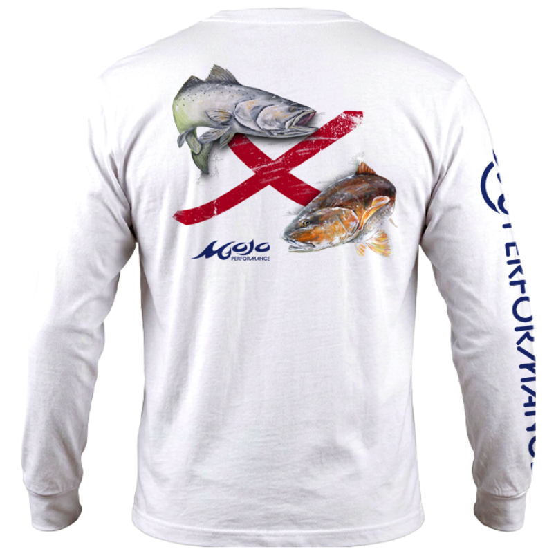 Mojo - Alabama Redfish Flag Wireman X
