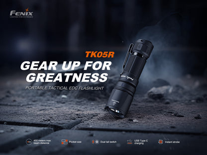 Fenix TK05R Compact Tactical EDC Flashlight