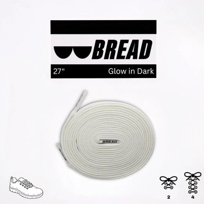 Lace Braed Night White - Glow in the Dark