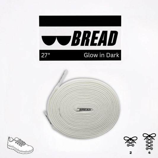 Lace Braed Night White - Glow in the Dark